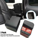 2Pcs Auto Rear Seat Storage Organizer Tray for 2018-2020 Jeep Wrangler JL JLU