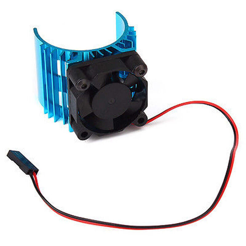 With 5V Cooling Fan For 540 550 3650 Motor Aluminum Heat sink For 1/10 RC Car