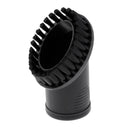 Vacuum Cleaner Bristle Brush Oval Dusting Brush for 32mm/1.25" Vacuum Black