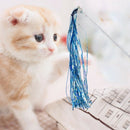 Fashion Fairy Funny Cat Sticks Fringed Diamond Ring Paper Bells Long Rod Fu Y8T7