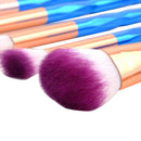 20pcs Makeup Brush Set Eyeshadow Foundation Lip Brush (Gradient Pink Blue) A
