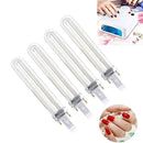 9W Uv White Lamp Tube Light Bulbs CCO Gel Nail Art Replacement Curing Bulb U6T6