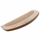 6.1" Long Chinese Traditional Handmade Hair Styling Toothed Wooden Comb U6G1