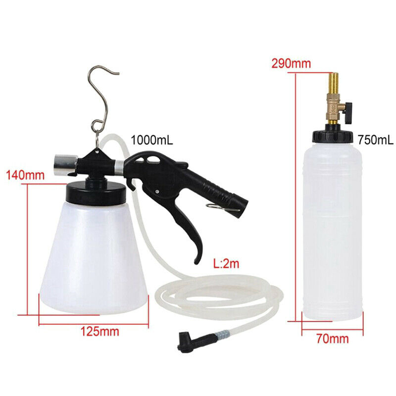 Auto Car Brake Fluid Replacement Tool 1L Large Capacity Brake Fluid Drained V1H1
