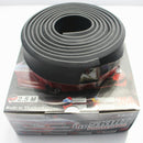 Universal Car Front Bumper Chin Skirt Protection Black 6cm * 250cm