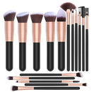 Professional Makeup Brush Set 16Pcs Make Up Brushes Premium Synthetic Found T1D8
