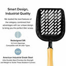Cat Litter Scoop With Flexible Long Handle,Deep Shovel Sifter Durable Solid V6M6