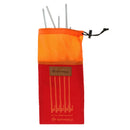 8-in-1 Outdoor Hiking Trip Drawstring Tent Hammer Rope Storage Bag Holder