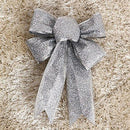4Pcs 25x18cm Decoration Ornament Hanging Knot Bowknot Butterfly Decore Tree S4C7