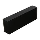 Black Aluminum Radiator 200x69x36MM Dense 27 Tooth Heat Sink for Power Ampl