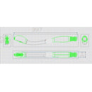 Long Reach Comfort Wipe Bottom Wipe Toliet aids (15.7 inch)