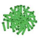 Durable Alloy Bicycle Brake Shifter Cable End Caps Crimps Line Core Green