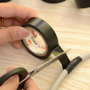 DIY Home Electrical Insulation PVC Tape Black 17mm x 25M Single or Bulk