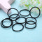 10pcs/Pack Cute Girls Ponytail Hair Holder Elastic Rubber Band Set (Black) A