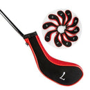 New 10Pcs Golf Club Head Set Cue Protector With Zipper Golf Outdoor Sports
