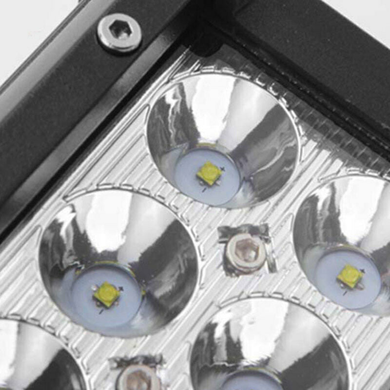 4x 4" 18W 6LED Light Work Bar Spot Lamp Driving For Offroad SUV Car Boat Truck