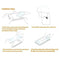 For Huawei Mate 20 Pro, Tempered HD Glass Screen Protector Curved Fit Full Cover