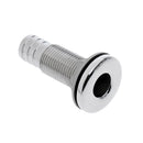 316 Stainless Steel Barbed Boat Thru Hull Drain Connector For 20mm Hose