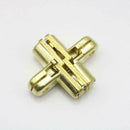 Folding Flush Mounted Table Hinge Polished Brass Cabinet Furniture WDF