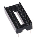20Pcs 16pin IC socket adaptor solder type socket pitch dual wipe contact FT