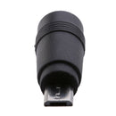 5 Packs Micro USB Male to 5.5x2.1mm Female DC Power Plug Charger Converter Black