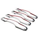 Chrome Plated Door Handle Trim Frame Cover Fit for Volvo XC60 S90 V90CC 2018 Neu