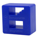 Set Of 2 2-in-1 Demagnetizer Magnetizer Screw Bit  Tools Blue/Green