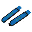 1 Pair Fixed Gear Fixie BMX Bike Bicycle Double Pedal Toe Straps Blue J3K6
