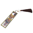DIY Special Shaped Diamond Painting Leather Bookmark Tassel Book Marks Gift