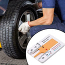 4mm Tyre Tread Depth Gauge Caliper Car Motorcycle Caravan Measure Wheel Tra R5S9