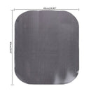 2pcs 63x43cm Car Sun shade UV Electrostatic Stickers Car Sunscreen Window film