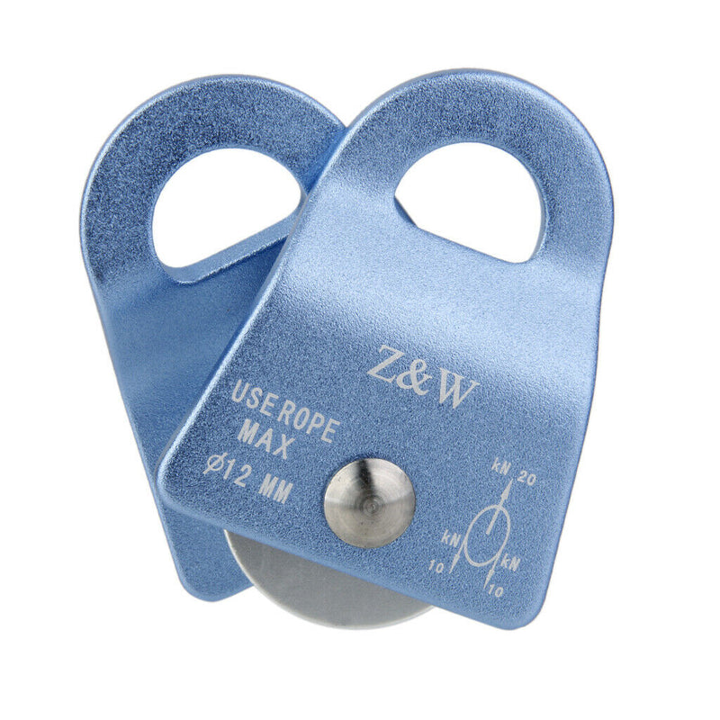 20KN Aluminium General Purpose Pulley for Outdoor Rock Climbing Tree Arborist