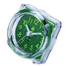 Mini Alarm Clock Desktop Table Bedside Clock for Home Kids Bedroom Office 4#