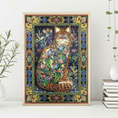 5D DIY Special Shaped Diamond Painting Cat Cross Stitch Mosaic Craft Kits