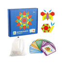 Creative Puzzle Box Wooden Blocks Montessori Kids Toys Dissection Shapes Ga D2E6