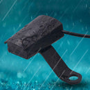 2PCS Motorcycle Rearview Mirror Waterproof Mobile Phone Charger USB Indicator