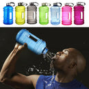 75oz Sport Water Bottle Workout Fitness Dumbbell Flask Mug Kettle,Blue