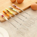 Mini Stainless Steel Whisk Egg Mixer Handheld Beater Handle Cake  Bakin COT