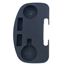 Oversize Zero Gravity Outdoor Reclining Lounge Patio Chairs Cup Holder Black