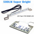 White/Red 30-SMD Bolt-On LED Lamps For License Plate Backup Reverse Brake Ligh%!