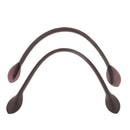 2pcs 47cm Leather Bag Strap Handle Shoulder Bag Band for DIY Handbag Coffee