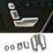 Chrome Door Seat Adjust Button Switch Cover Trim for Mercedes-Benz E Class W212