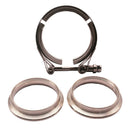 3.5'' Stainless Steel Dump Pipe Turbo Exhaust V-band Clamp Kit 304 Stainless