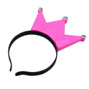 1pcs LED Flashing Diadem Crown hair band Christmas Birthday Party Prince Pr