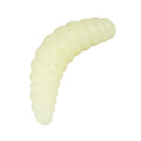 100pcs/lot 4 Colors Maggot Grub Worm Silicon Soft Worm Fishing Baits Pike F N2A8