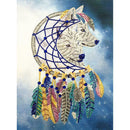 5D DIY Special Shaped Diamond Painting Wolf Cross Stitch Mosaic Craft Kits