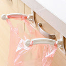 2pcs Kitchen Cabinet bags hooks Trash Garbage Bag Hanger Cupboard Door Rack ME