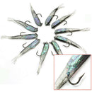 1x 2.2cm Maggot Grub Soft Lure Baits Worms Glow Shrimps Fish Lures Plastic- F8L2