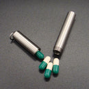 2x Stainless Steel Travel Toothpick Holder Toothpick Box for Travel Trip Home we