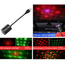 Star Projector Night Light USB Night Atmoshere Light Red Purple 16 Pattern